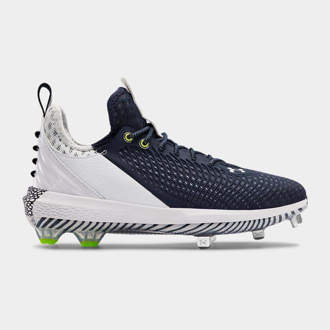 Under Armour Harper 5 Low ST - Panske Baseballová Obuv - Námornícka Modrá/Biele